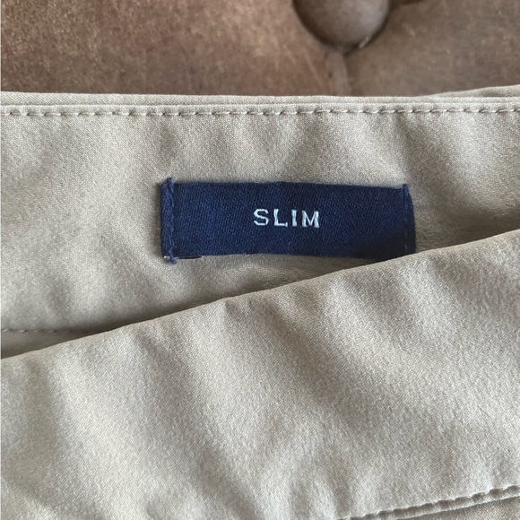 J CREW stretch performance chinos khaki 34/32 - Picture 2 of 4